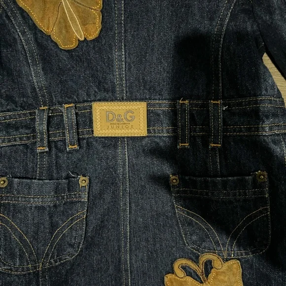 Dolce & Gabbana denim coat size 3y